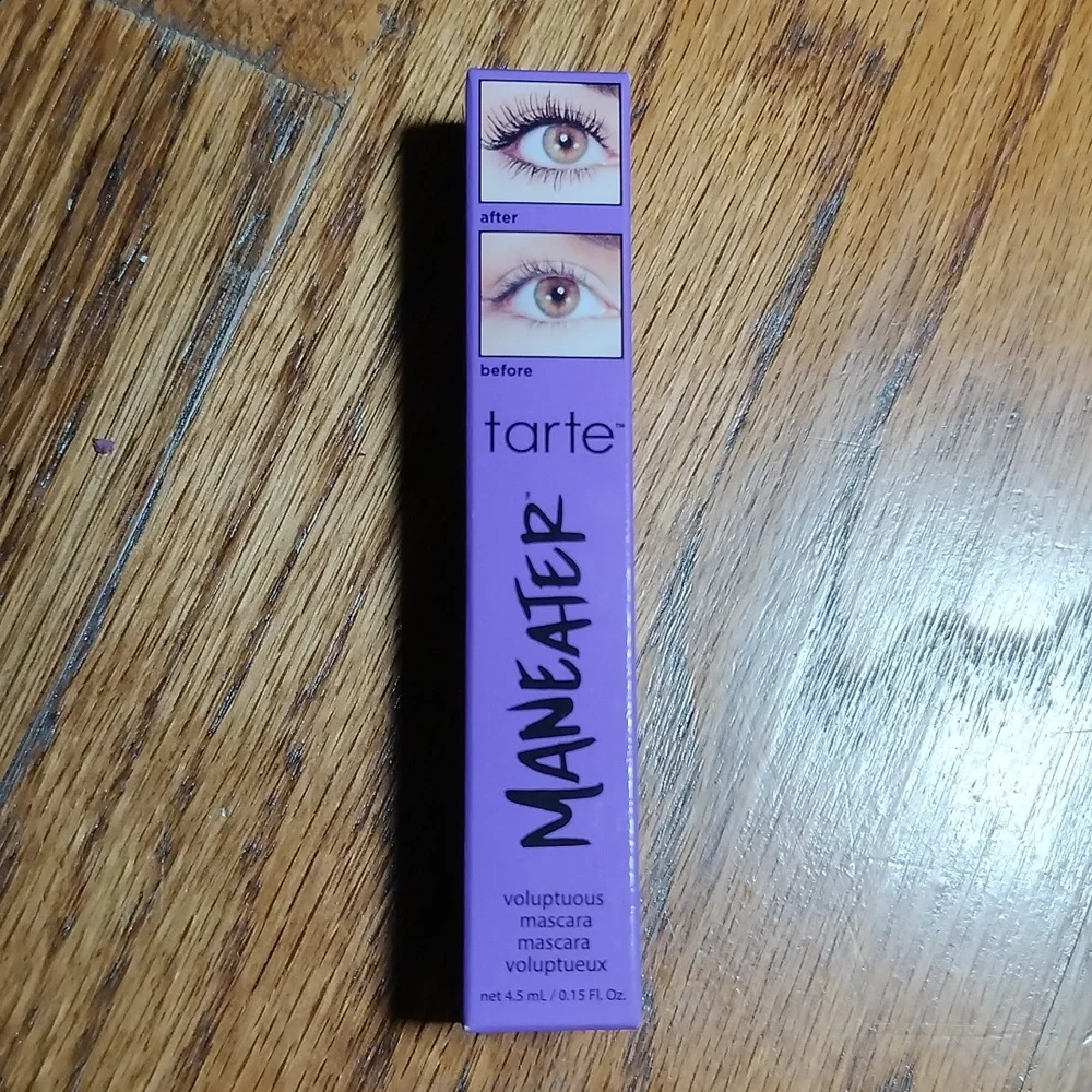 Tarte Maneater .15 FL oz Black Mascara BRAND NEW